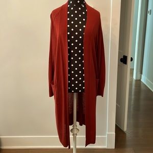 Long lightweight cardigan